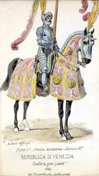 Schwerer Kavallerist der Republik Venedig